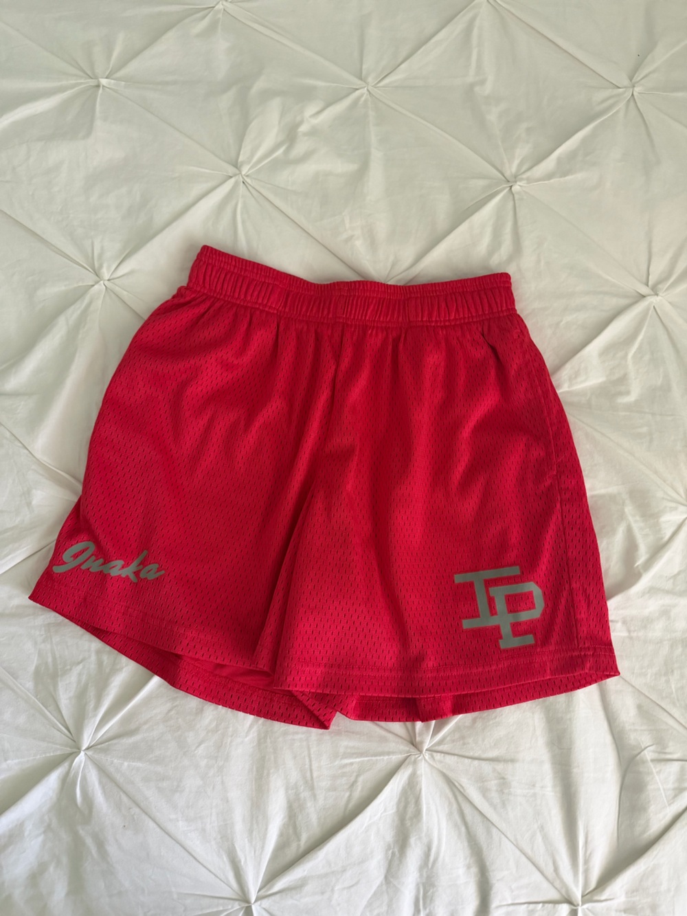 Inaka Power Red Mesh Shorts